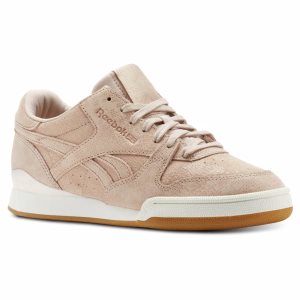 Adidasy Damskie Reebok Phase 1 Pro Beżowe/Różowe PL 64PASJK